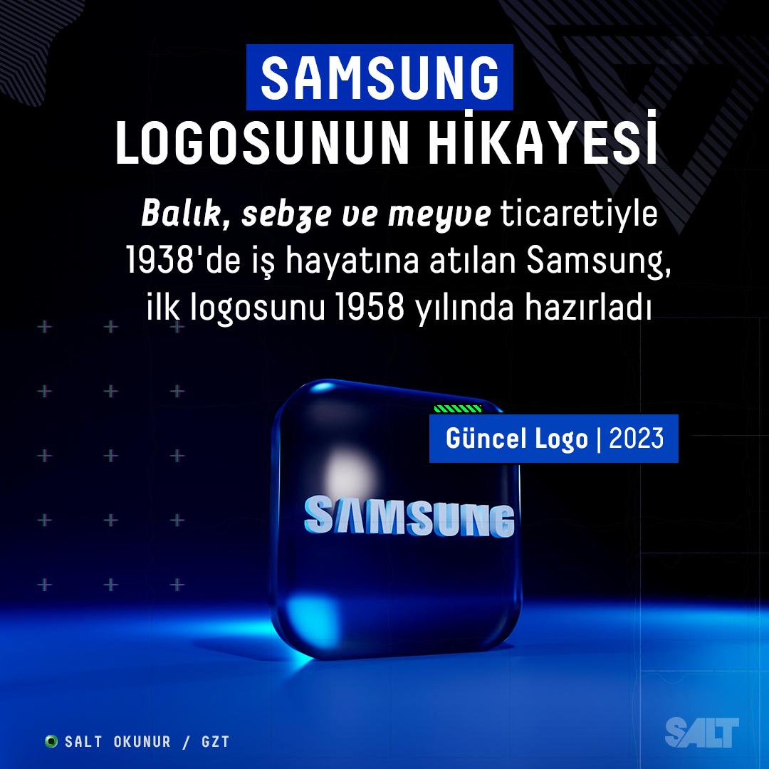 Samsung logosunun hikayesi