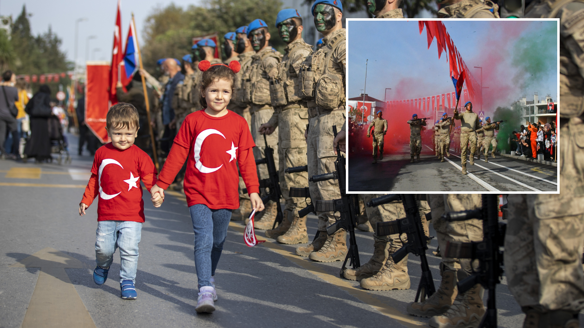 Cumhuriyet'in 100. yılı Türkiye'nin dört bir yanında kutlanıyor