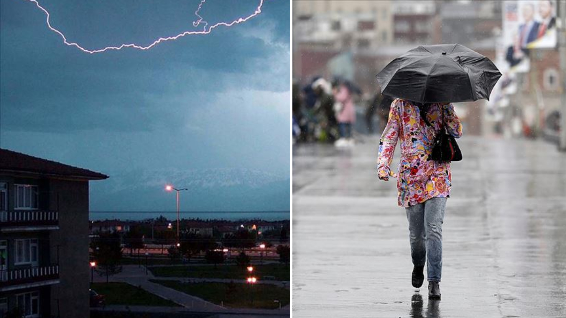 Meteoroloji uyardı: Sıcaklık yerini kuvvetli yağışa bırakacak