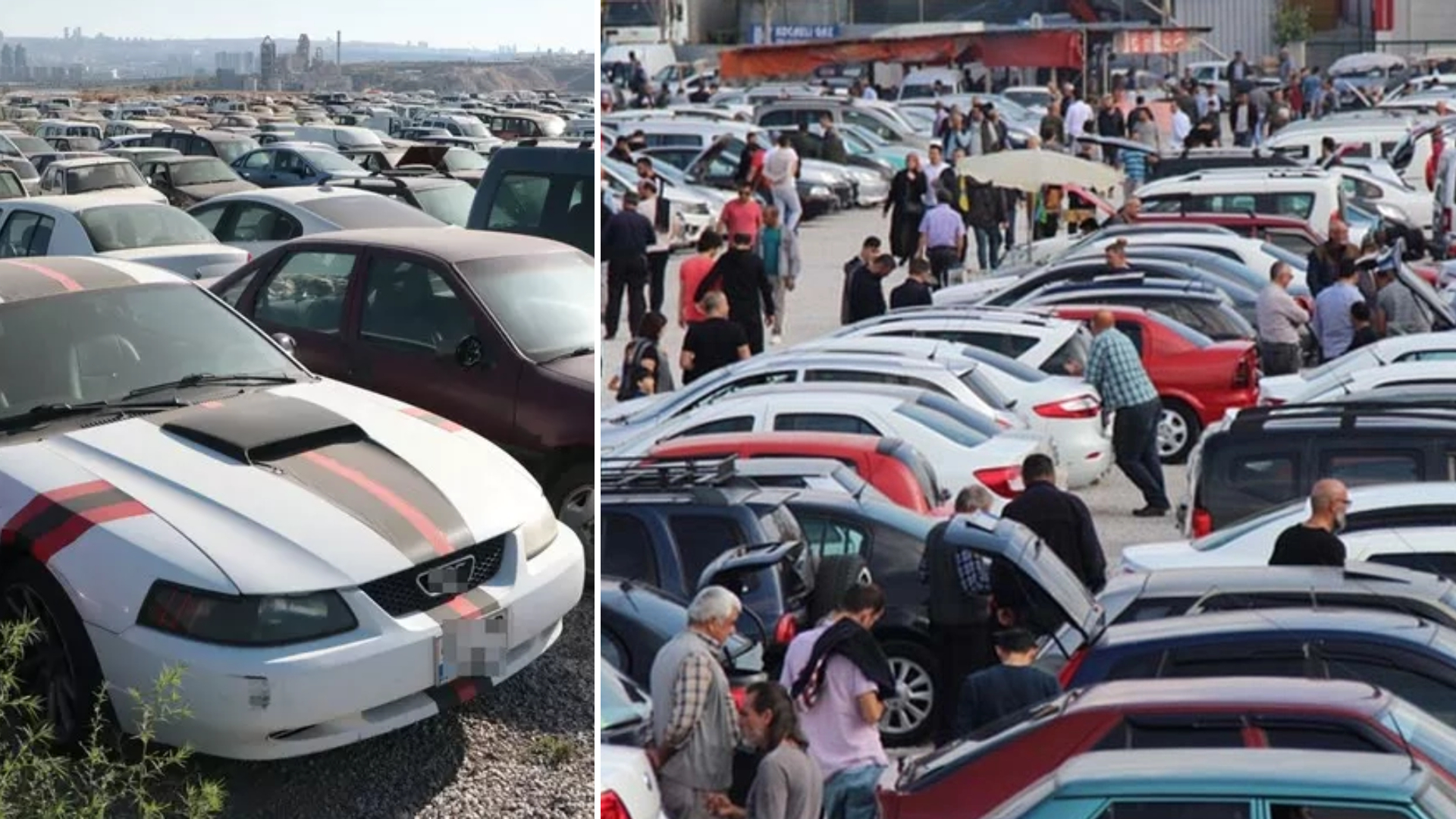 Yediemin otoparkında 700 bin araba piyasa değerinin altında satışa çıkıyor