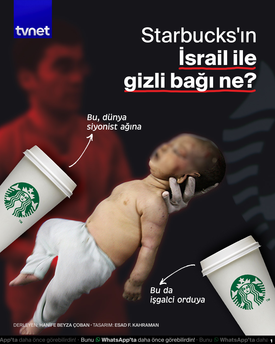 İsrail ile Starbucks arasında nasıl bir bağ var?