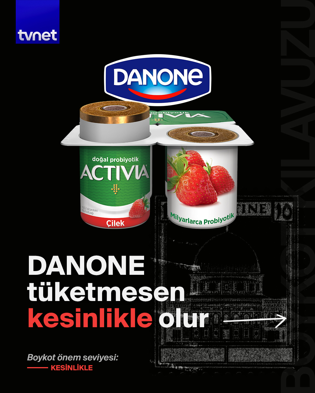 DANONE tüketmesen kesinlikle olur