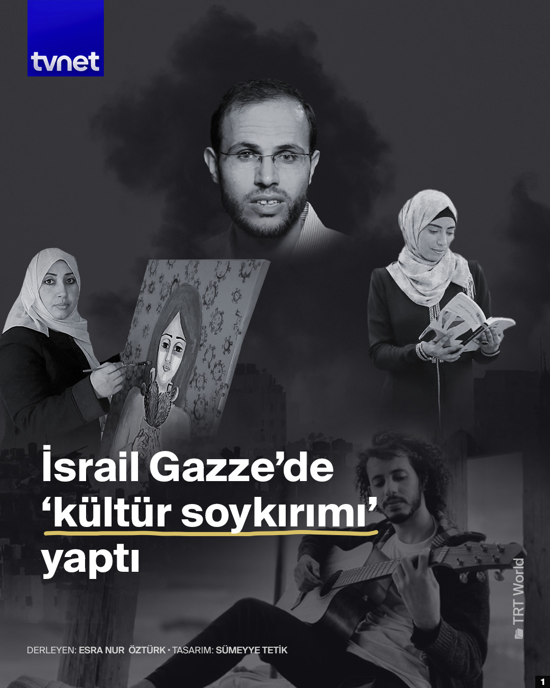 İsrail Gazze'de kültür soykırımı yaptı