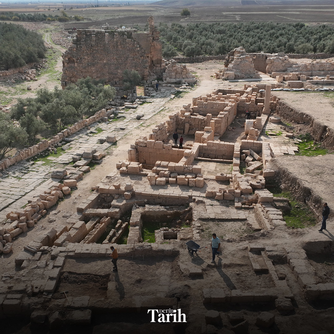 Mardin'de antik çarşı bulundu