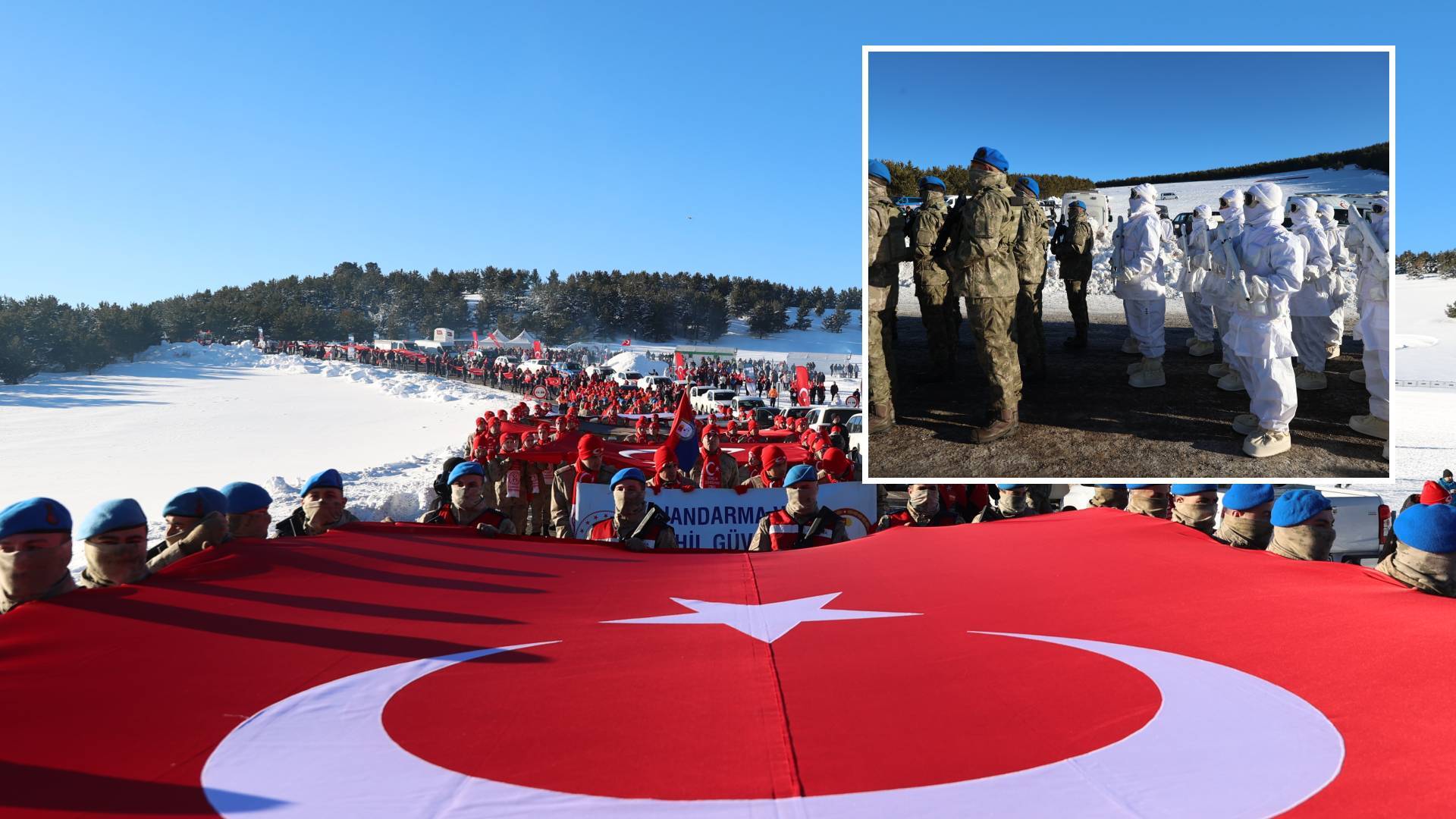 Sarıkamış'ta yürüyüş: 'Bu toprakta izin var'