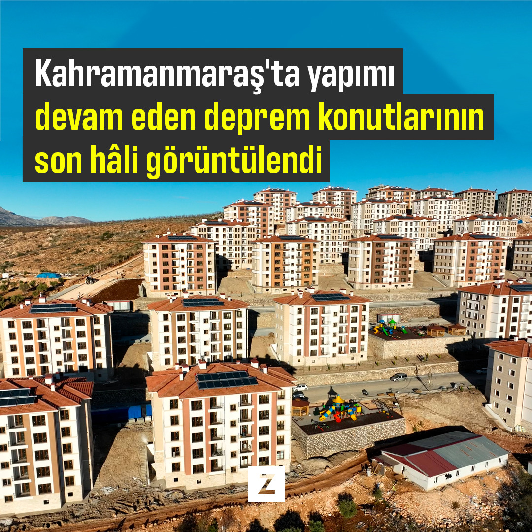 Kahramanmaraş deprem konutları