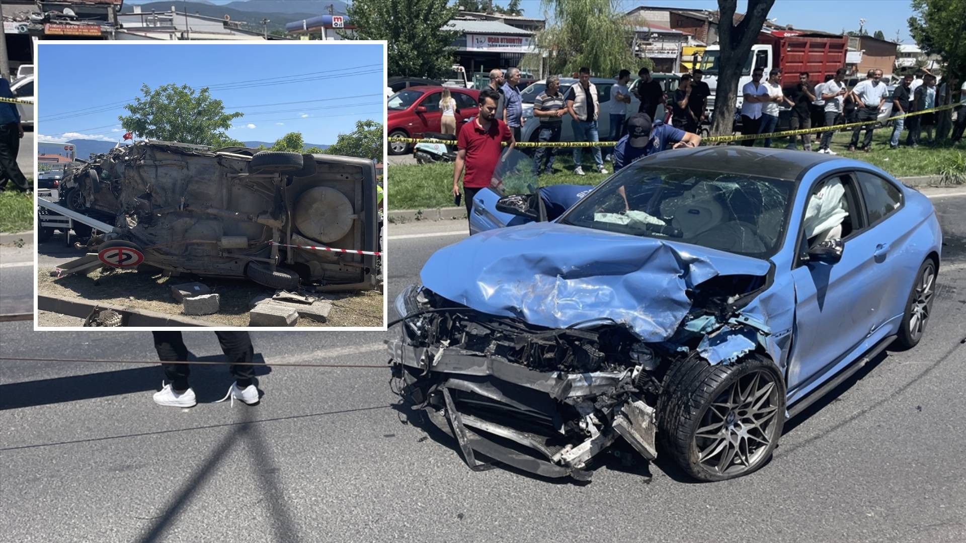 Bolu'da zincirleme trafik kazası: 2 ölü 3 yaralı