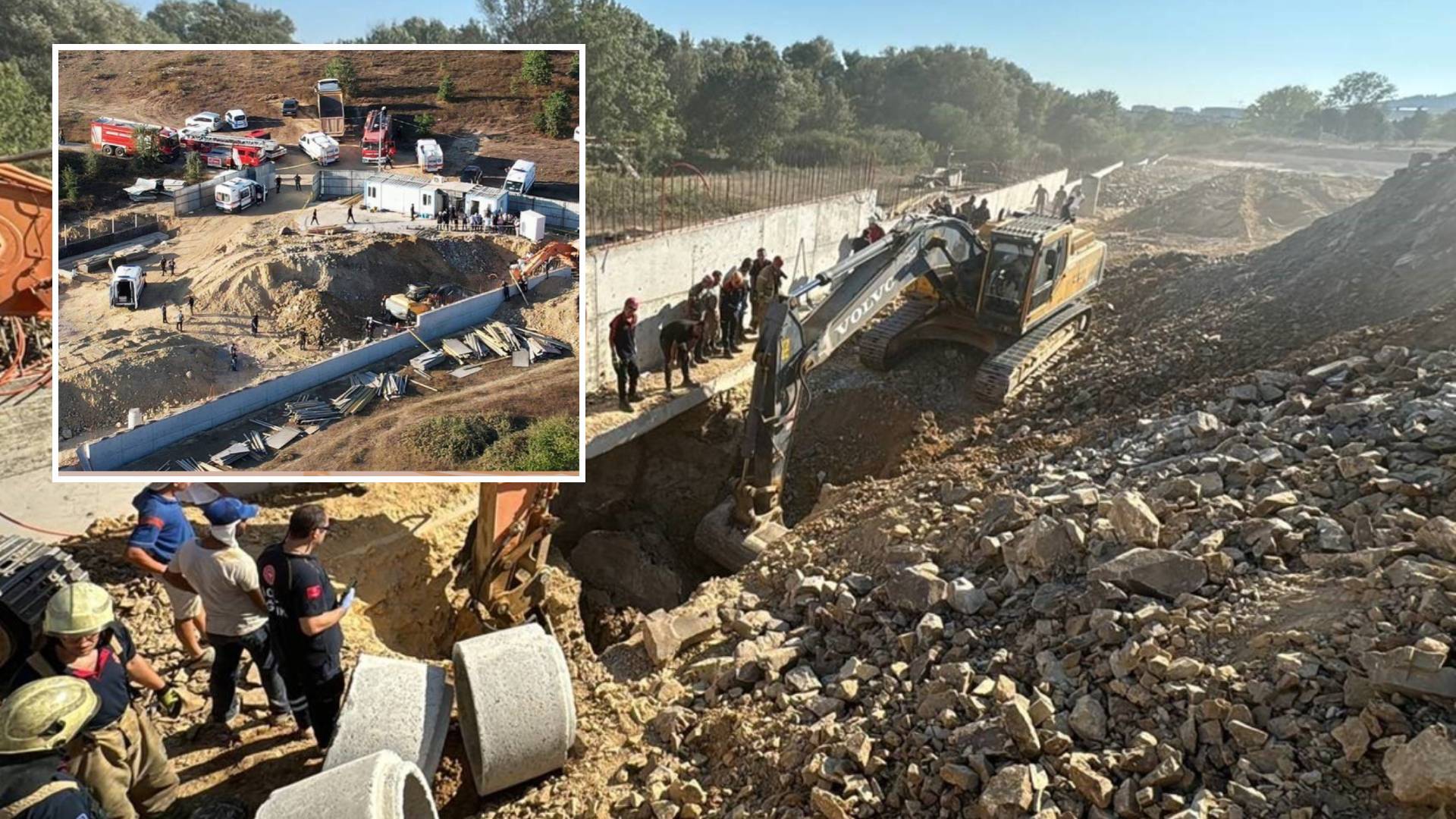 Tuzla'da şantiye alanında göçük: 2 işçi hayatını kaybetti