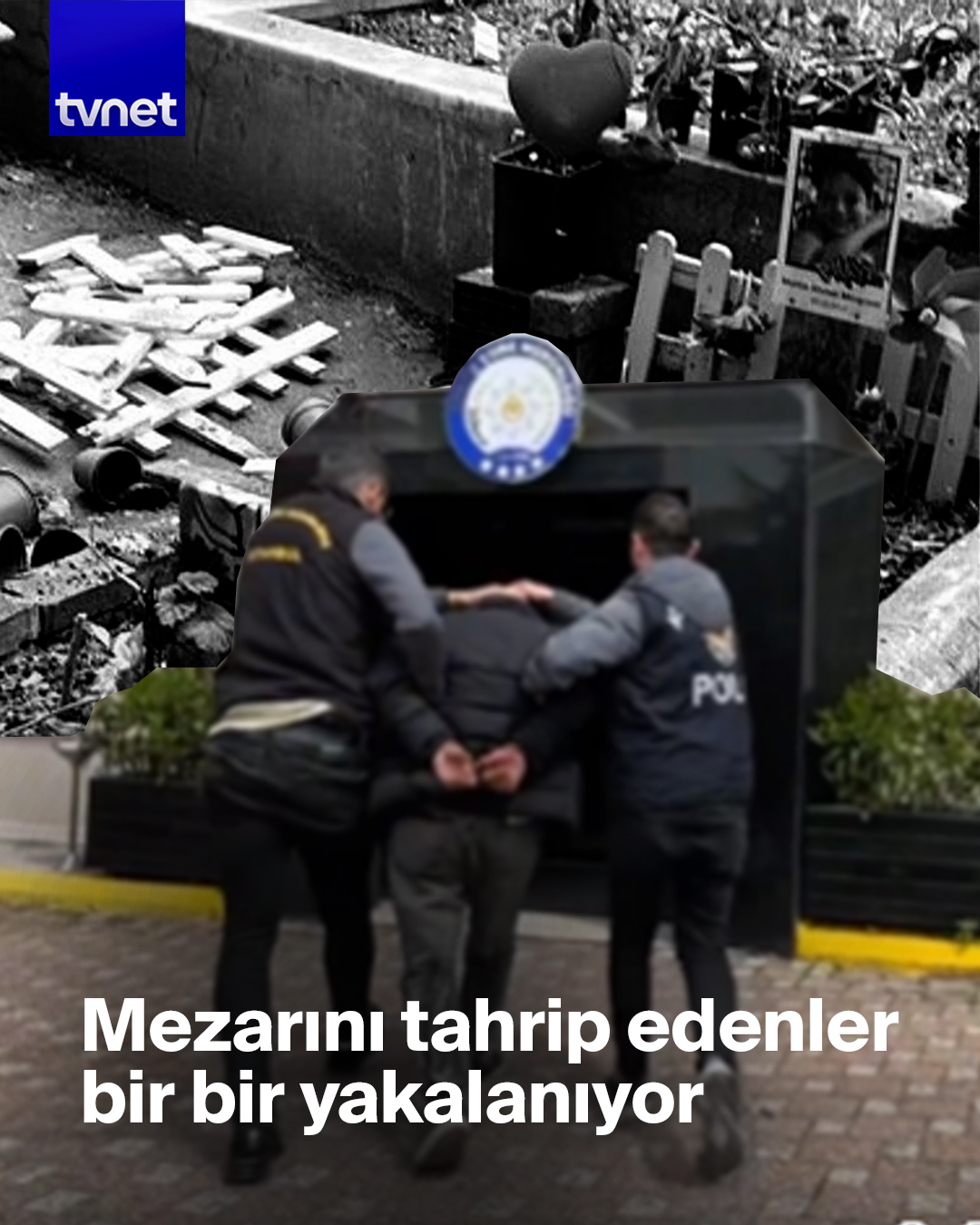 Ahmet Minguzzi'nin mezarını tahrip eden kişi yakalandı