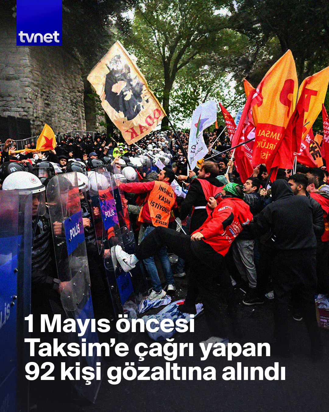 3 ayrı operasyonda 1 Mayıs önlemi