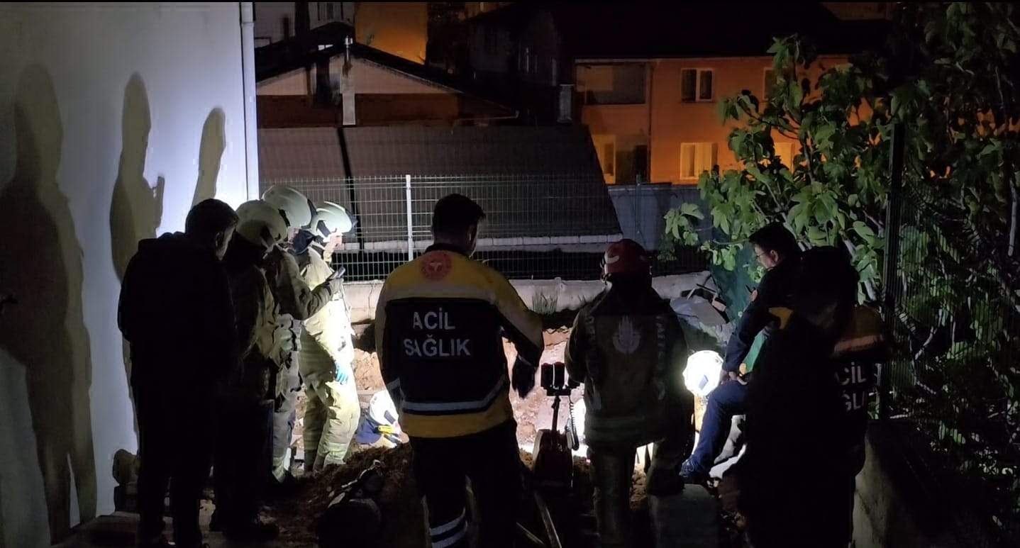 Boru tamir ediyordu: Göçük altında kaldı