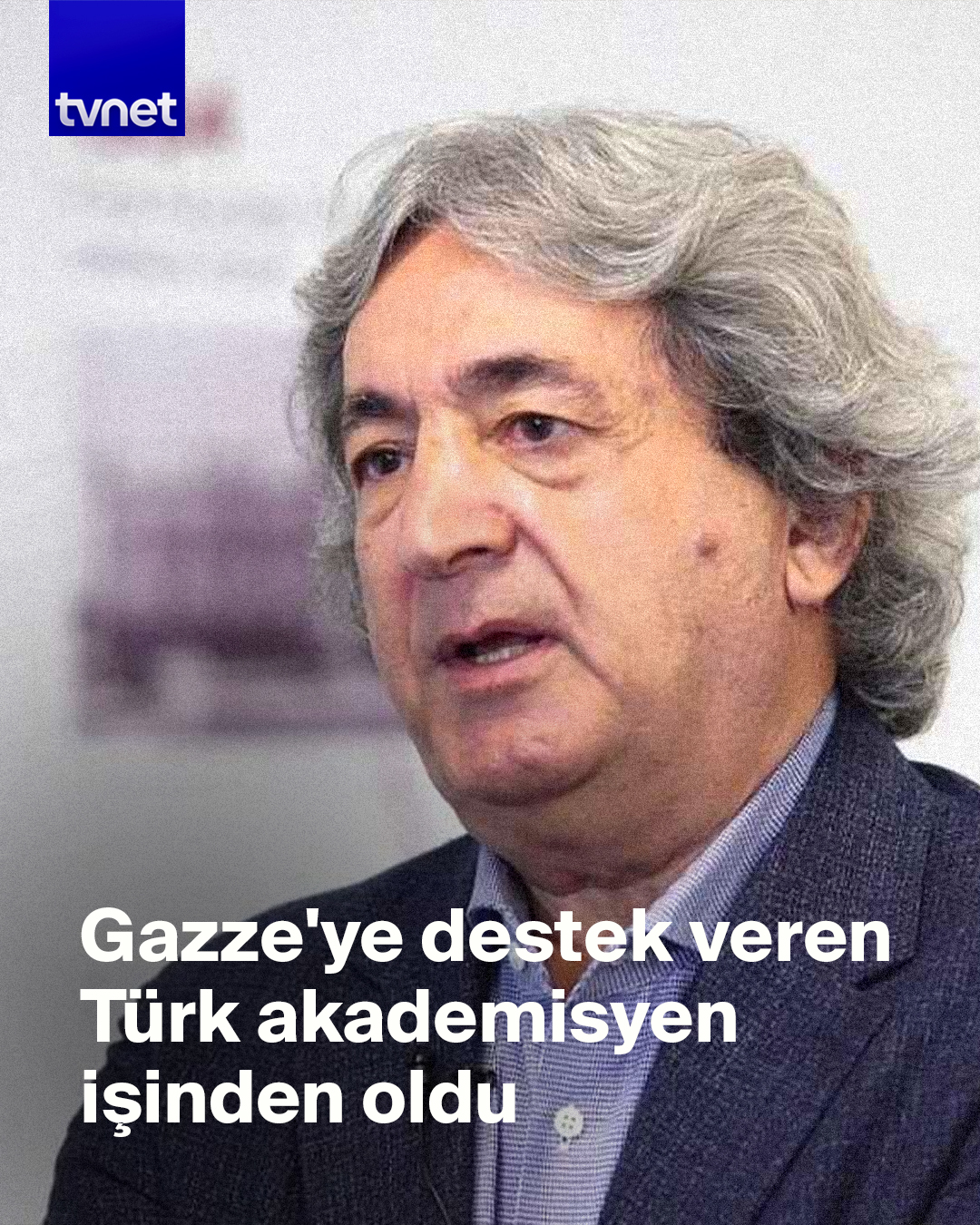 Filistin'i destekledi, kurucusu olduğu dergiden atıldı