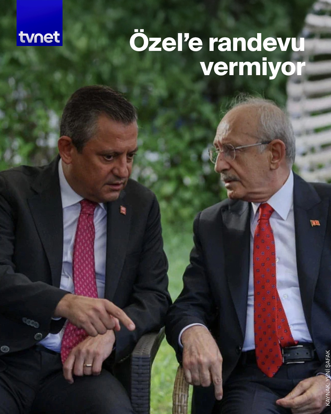 Özgür Özel reddedildi