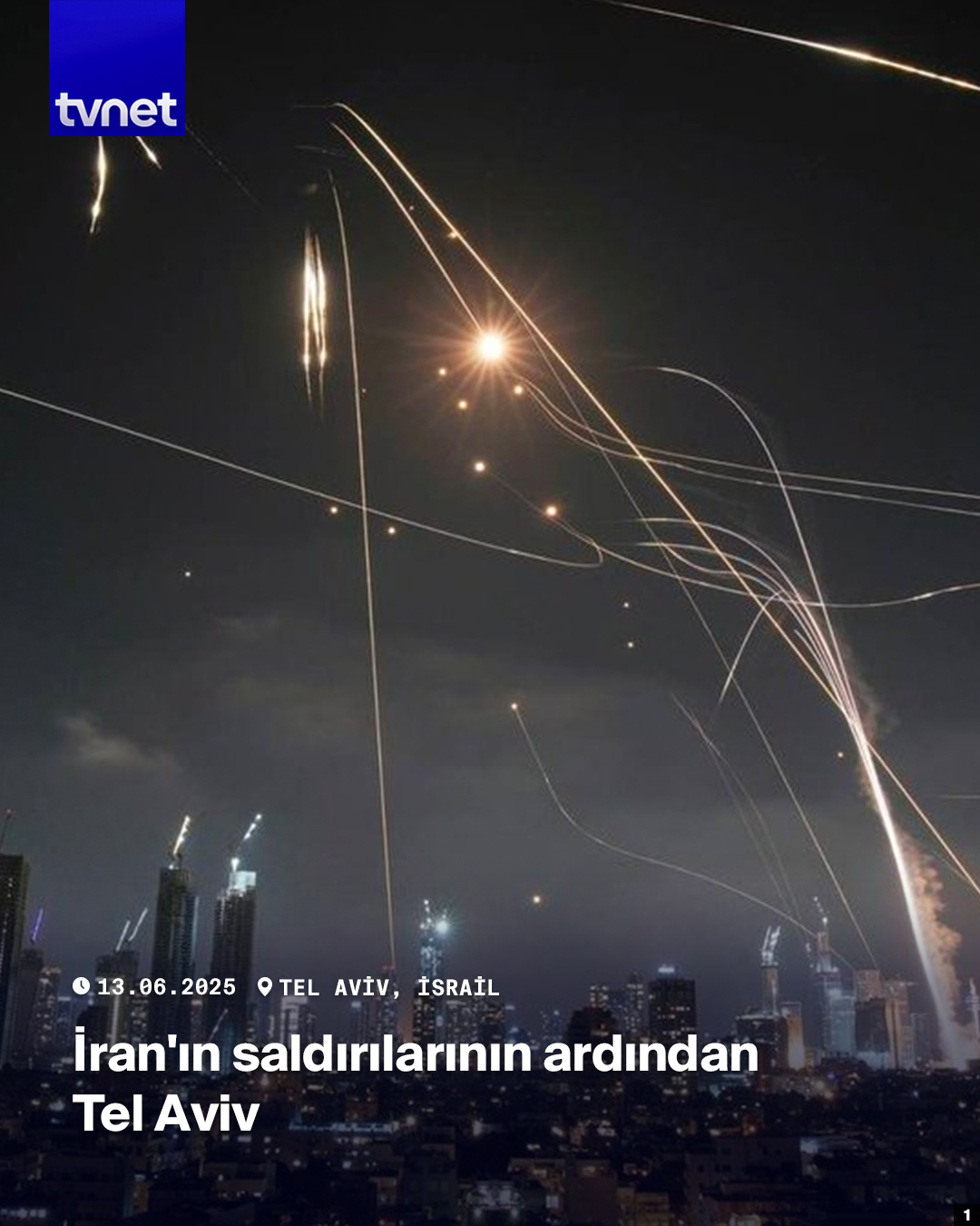 İran'ın saldırıları ardından Tel Aviv'de yıkımlar görüldü
