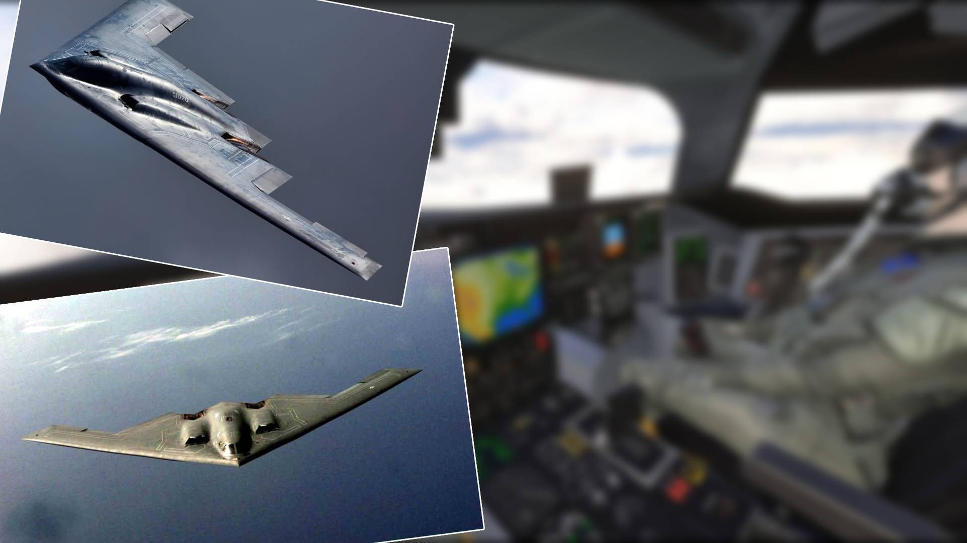 ABD'nin hayalet uçağı B-2: Kokpitin içi adeta bir ev gibi