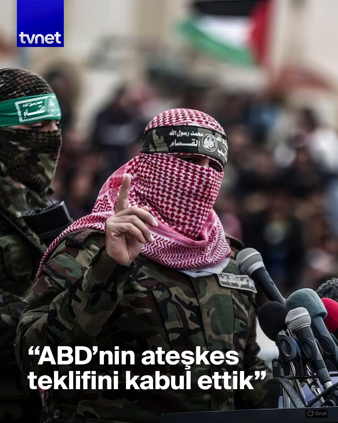 Hamas'tan ateşkes teklifine olumlu yanıt