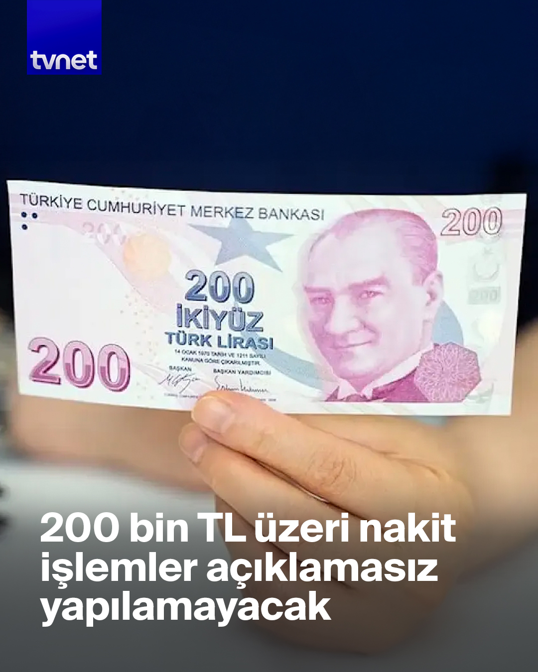 200 Bin TL üzeri işlemlere beyan zorunluluğu geliyor