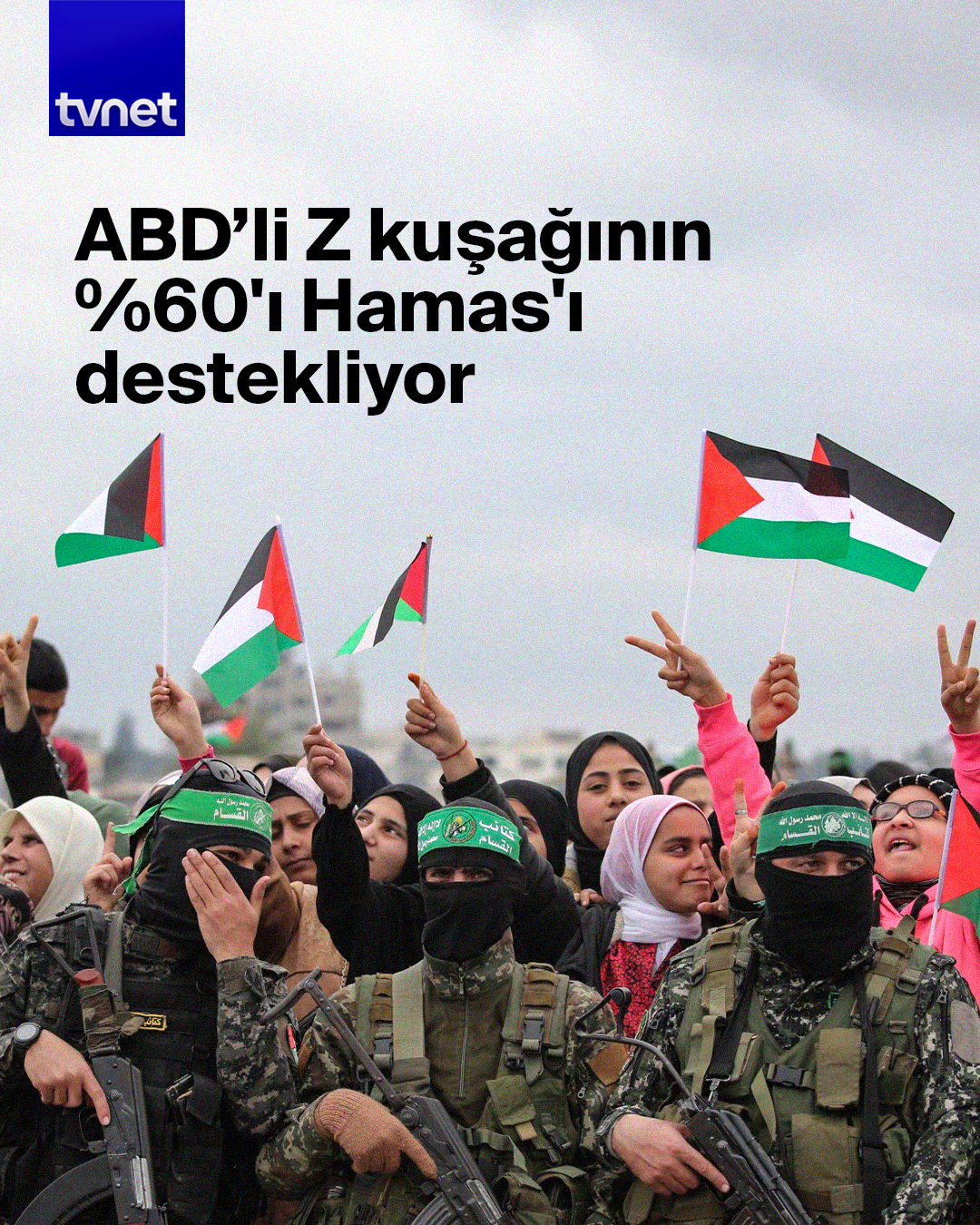 ABD'li gençler Hamas'ı destekliyor
