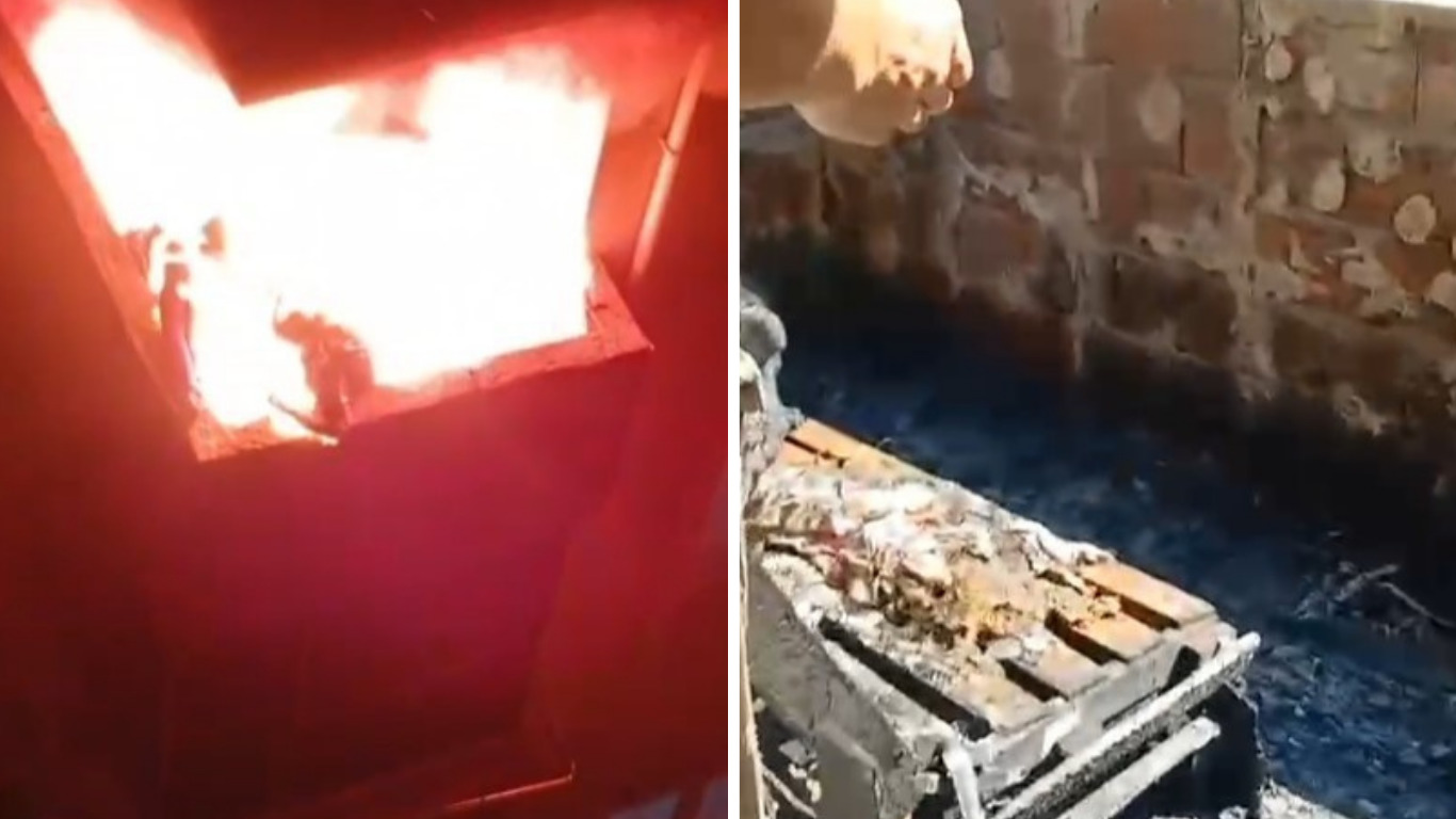 Bursa’daki yangın faciasında dehşete düşüren görüntüler: Bebekle beraber alevlerin ortasında kaldılar