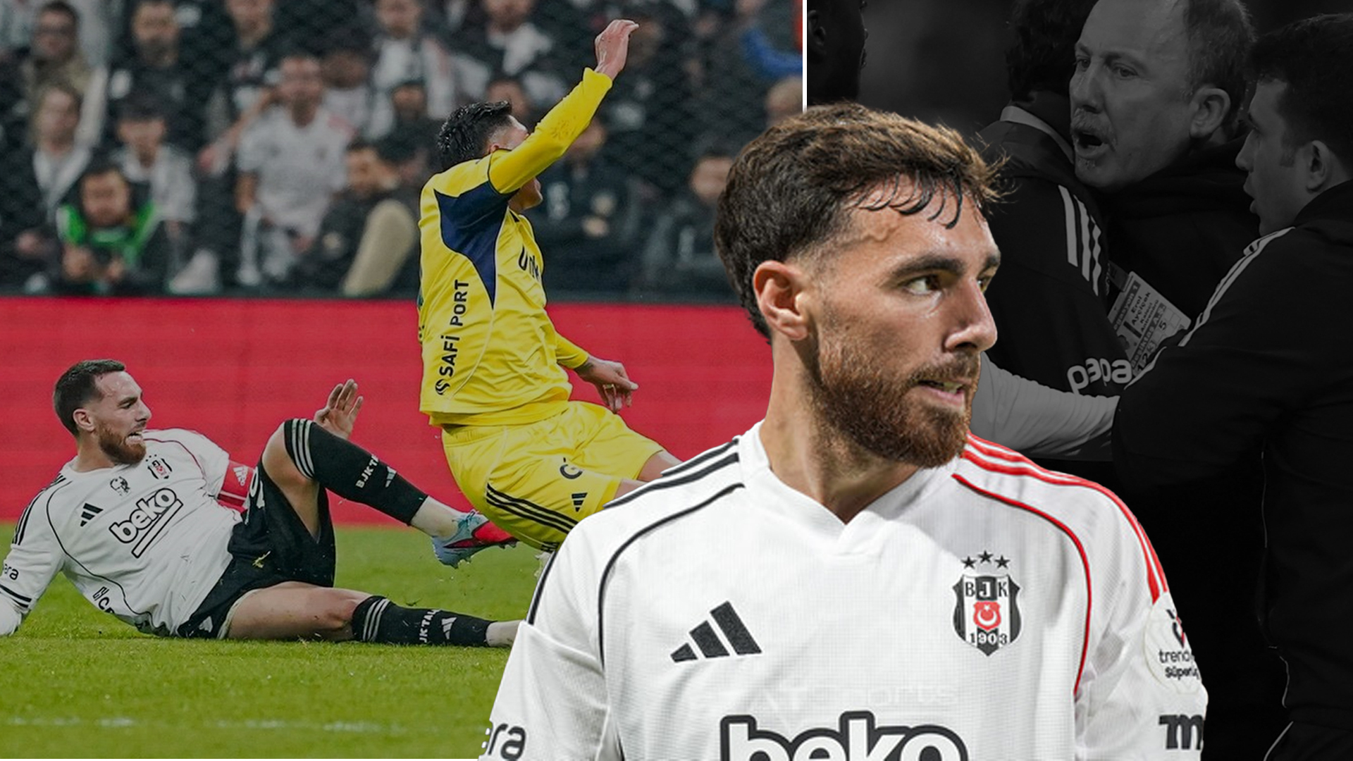 Orkun Kökçü'ye taraftardan büyük tepki: Beşiktaş-Fenerbahçe maçındaki kırmızı kartı maçı değiştirdi