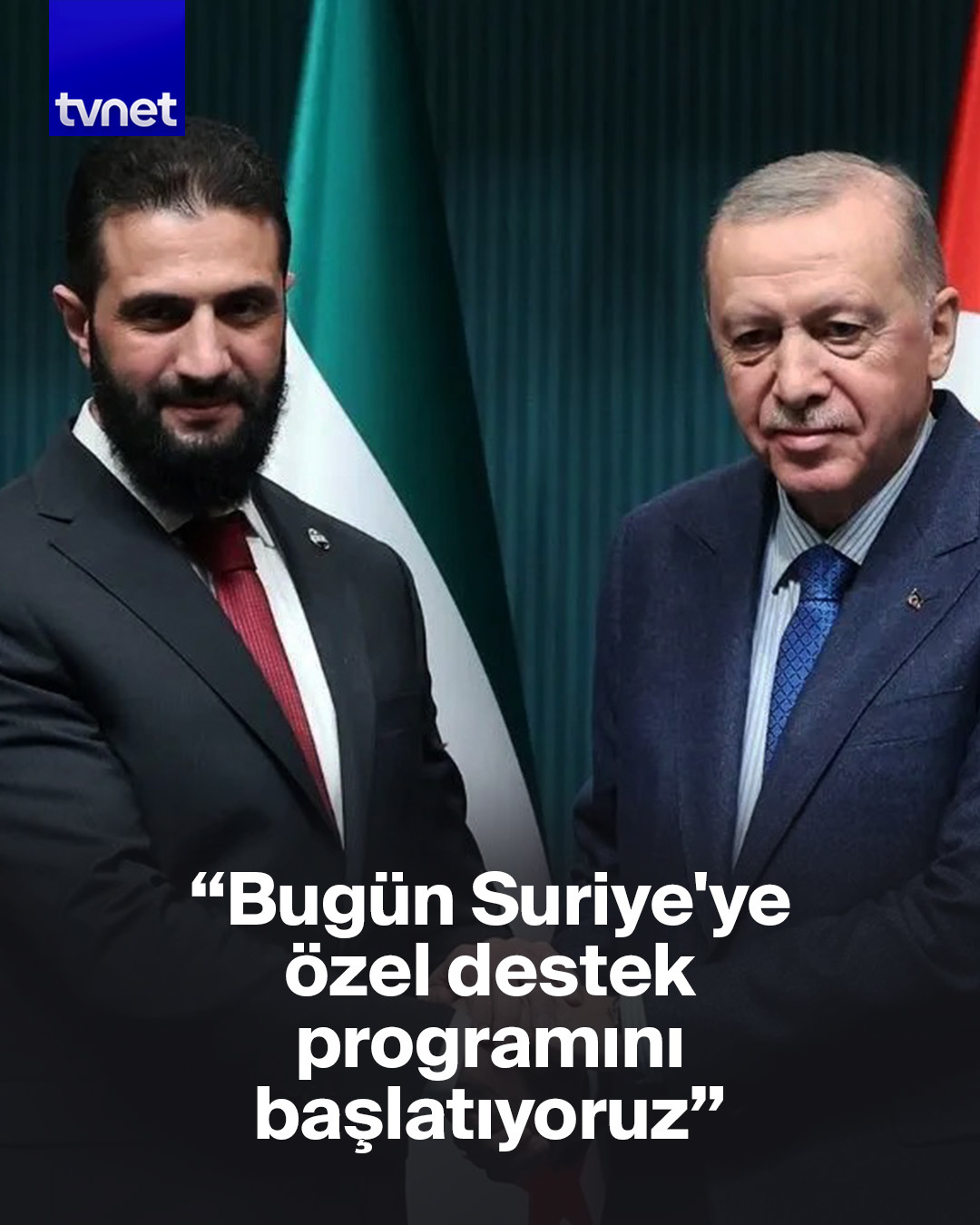 Suriye'ye özel destek programı