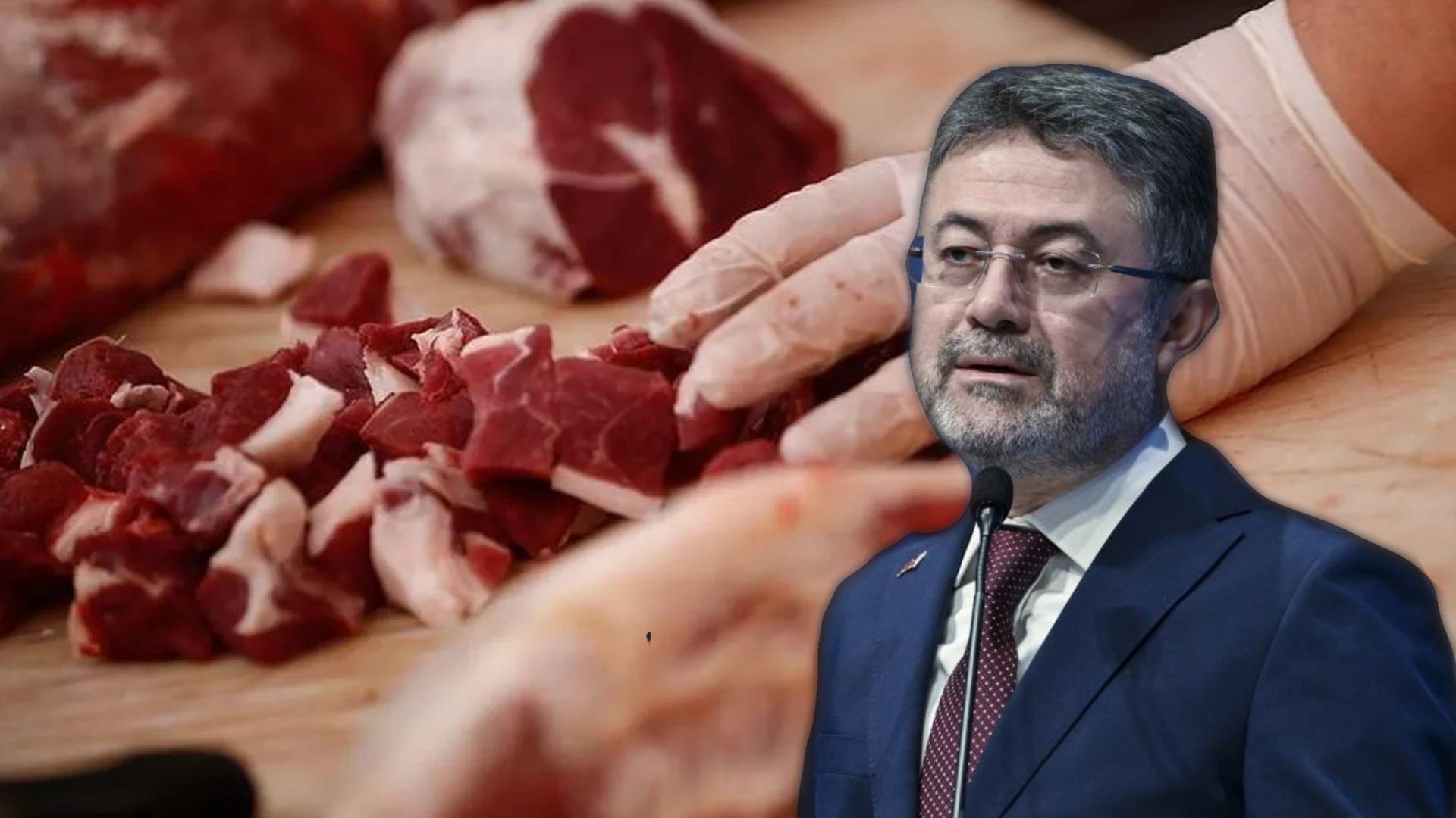 Kırmızı et ithal mi ediliyor? Bakan Yumaklı son noktayı koydu