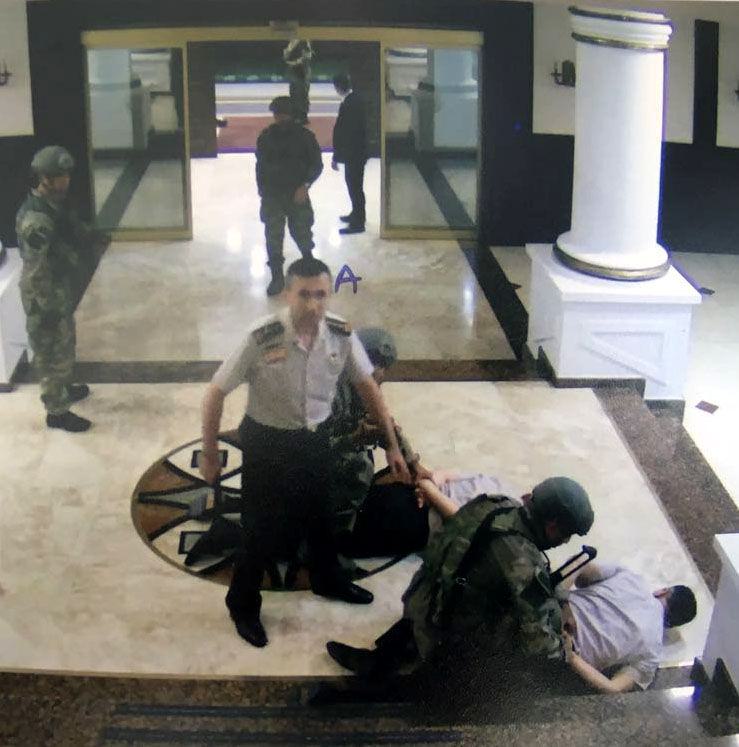 The rooms where the Chief of General Staff, Akar and Deputy Chief of General Staff Yaşar Gürler were taken hostage.