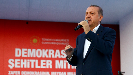 Erdoğan'ın 'Yenikapı' konuşması