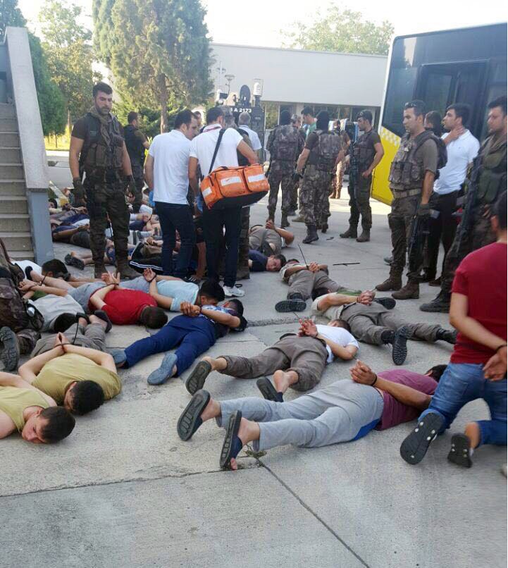 While there were not any casualties, 11 soldiers were taken into custody afterward.