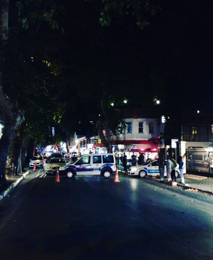 Çengelköy around the evening hours of the night of the July 15 coup attempt.