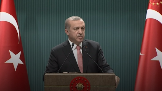 Erdogan's statement on the 'state of emergency'