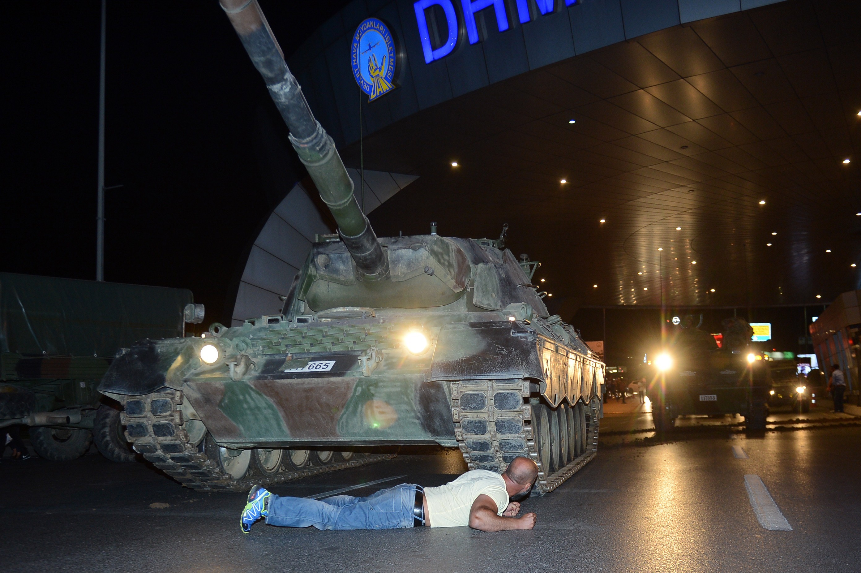 Metin Doğan, who laid down in front of a tank and became one of the many symbols of that night, said that coup soldiers threatened to shoot him if he did not back down, to which he responded: “I’m a Turkish soldier. Who are you?”