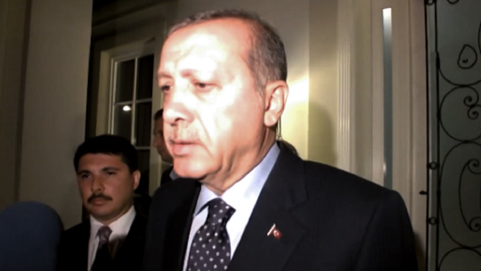 Первое заявление Эрдогана