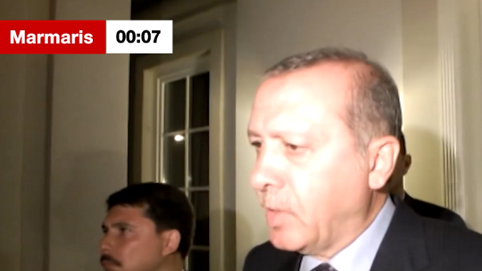 Erdoğan’ın ilk açıklaması